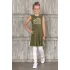 Lovestation22 jurk Eloise olive green